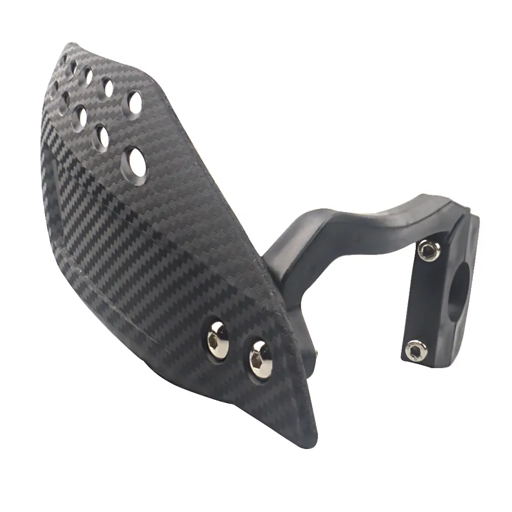 Motorcycle windshield guard
