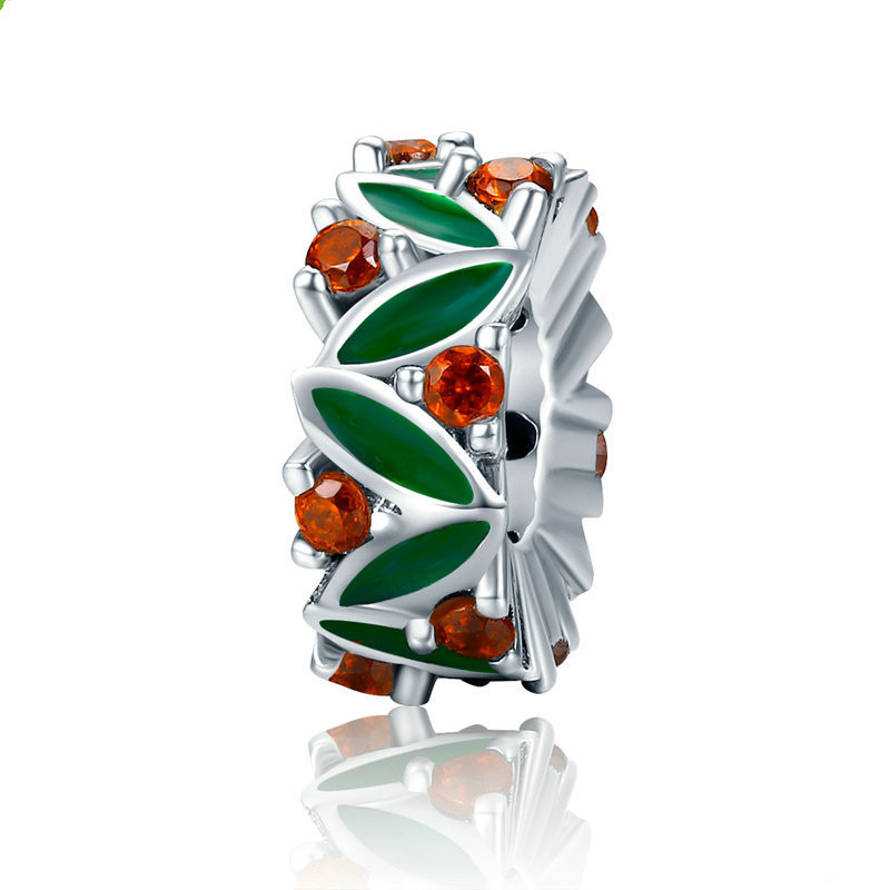 Fashion sterling silver s925 loose beads Green - Shop at LoveMi