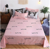 Title 4, Four sets of complete bedding products for rest...