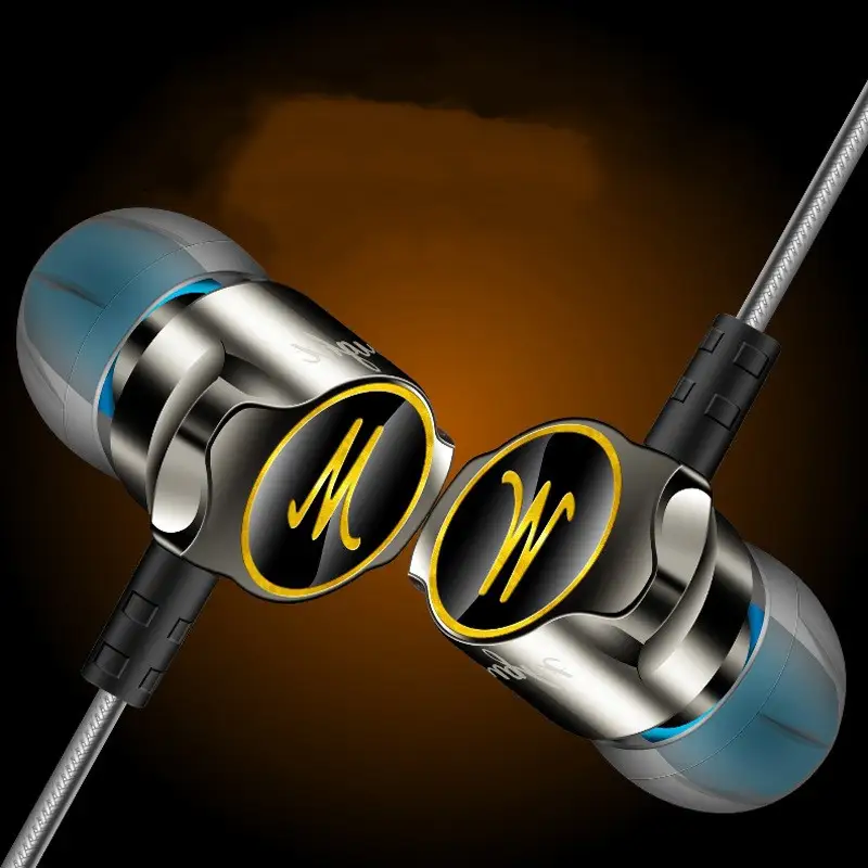 Zinc alloy earphones