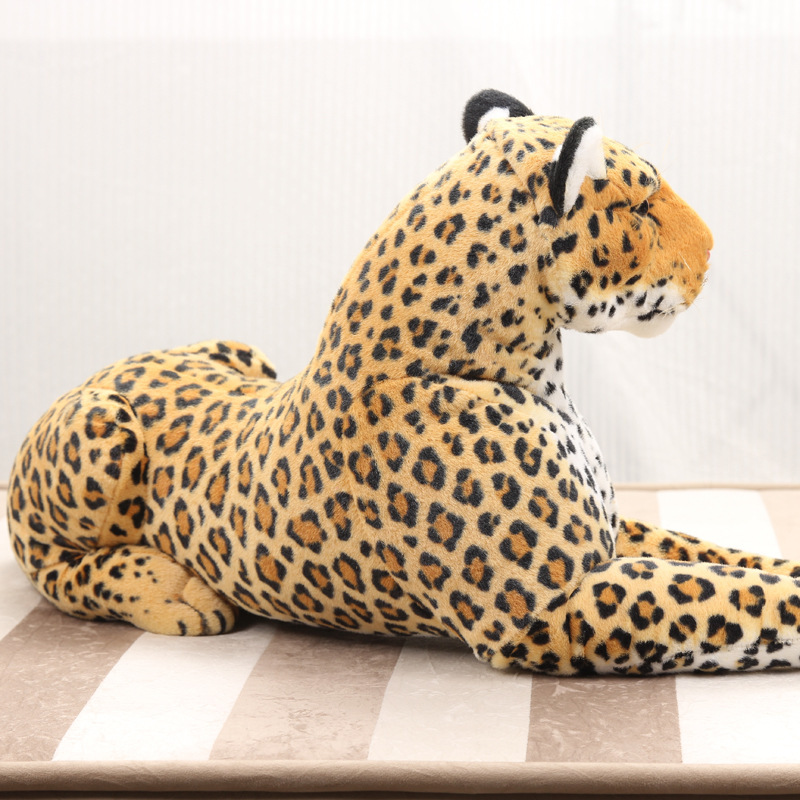 Simulation animal plush toy leopard leopard doll