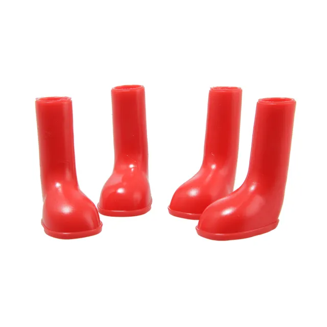 Waterproof rain shoes for pets Red - Shop at LoveMi
