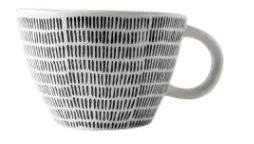 Nordic Irregular Mug - 11 White Andle