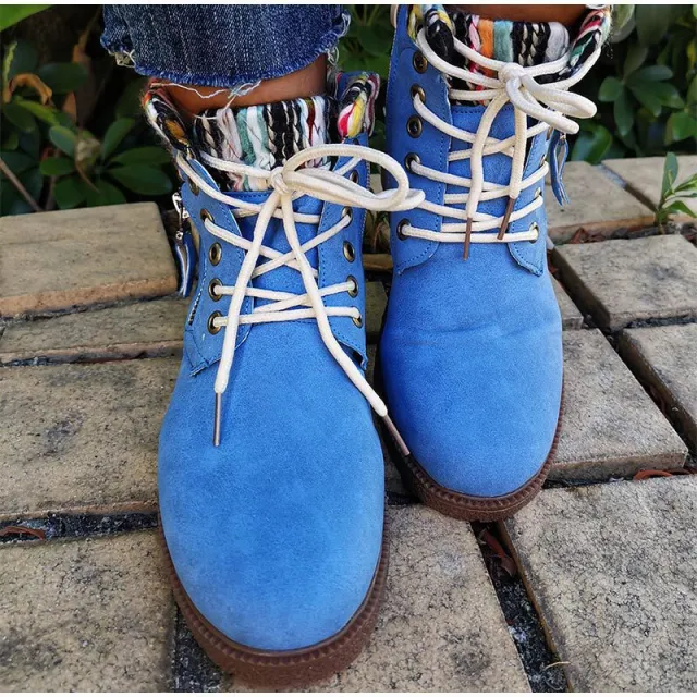 Women's cotton boots Blue - Shop at LoveMi