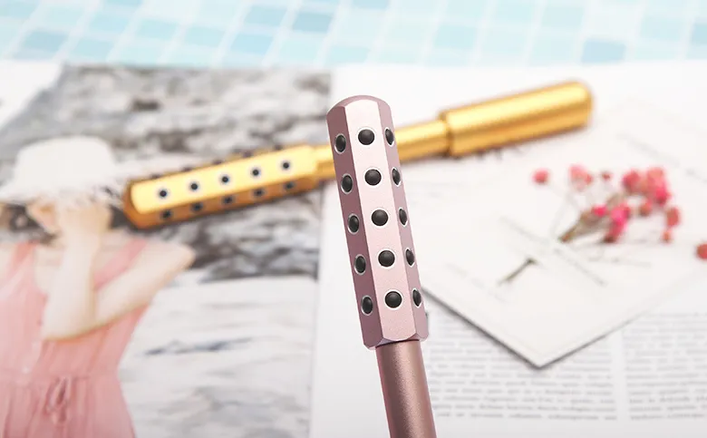 30 Germanium Beauty Stick Massage Beauty Stick Facial Roller Face Lift Bar Anti Wrinkle Facial Massager Skin Care Tool Derma Rolling Face Massage Roller Wand – image 9