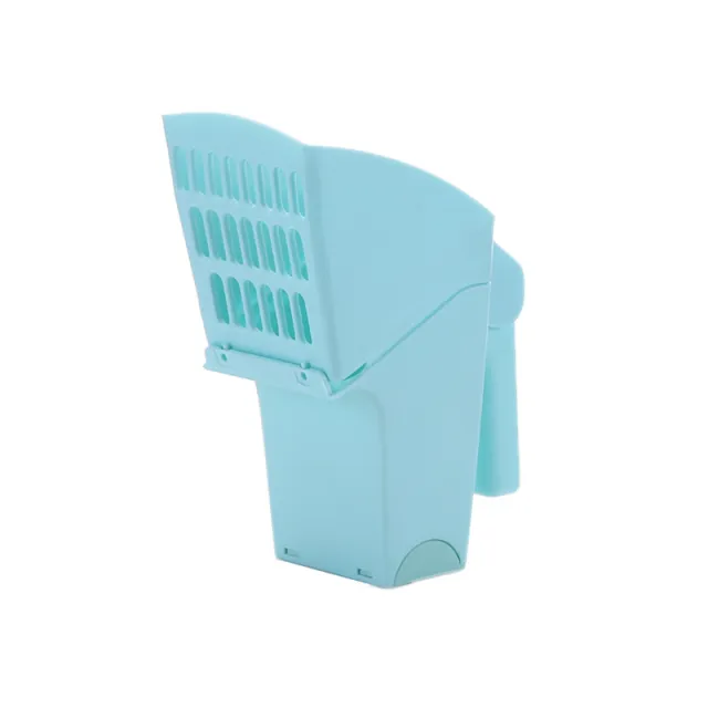 Cat litter shovel trash can Blue - Shop at LoveMi