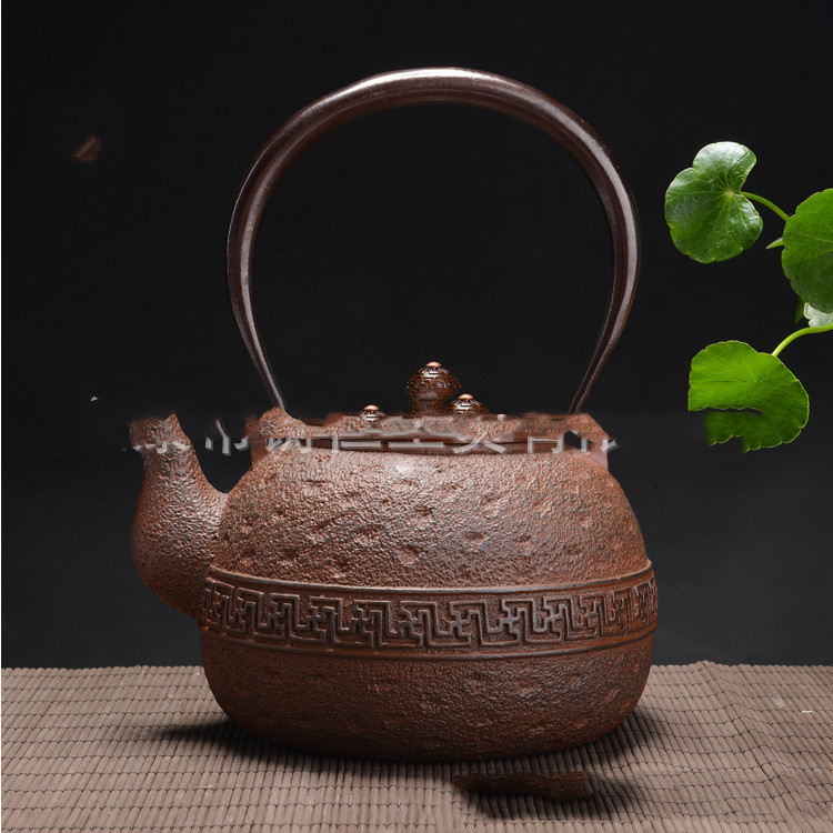 Cast iron teapot (Brown)