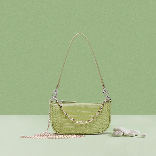 Ladies mini underarm bag Green - Shop at LoveMi
