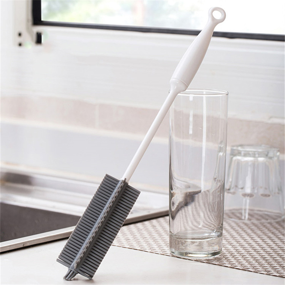 No silicone cleaning brush for dead corners of cups