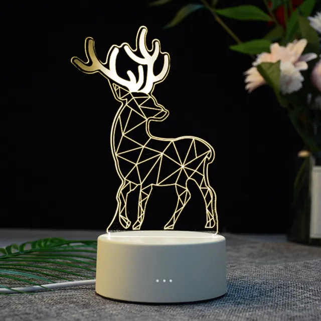 Acrylic night light usb charging Usb Colorful - Shop at LoveMi