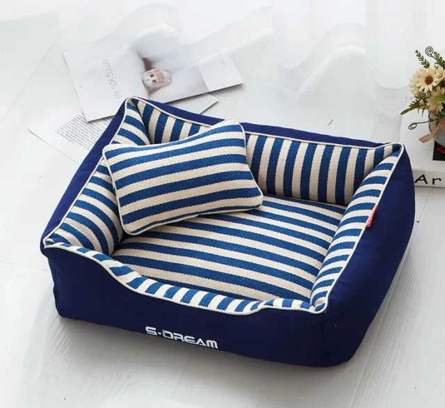 The kennel and cat kennel are removable and washable Blue - Shop at LoveMi