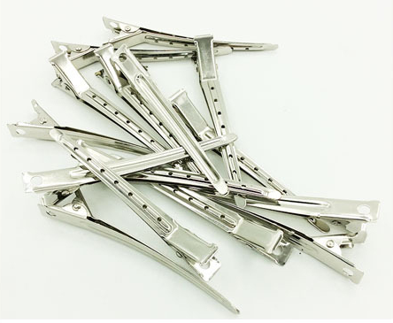 Stainless steel hair staples Silver White - Shop at LoveMi