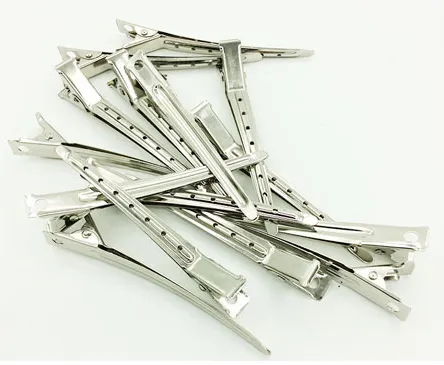 Stainless steel hair staples Silver White - Shop at LoveMi