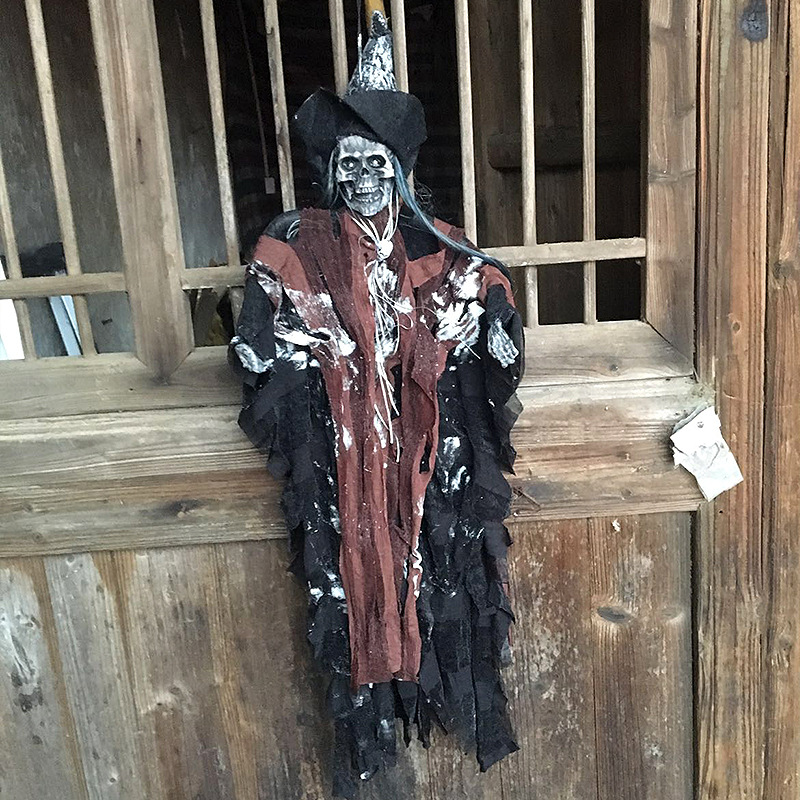 Halloween hanging ghost decoration (Red)