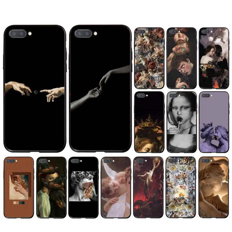 Retro Oil Painting Virgin Mobile Phone Case