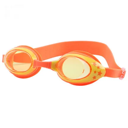 Waterproof and anti-fog swimming goggles - Orange