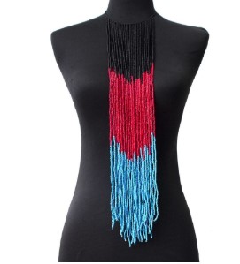 Bohemian tassel necklace