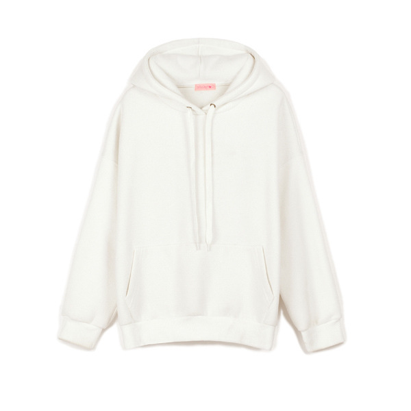 Cute plus velvet love hoodie