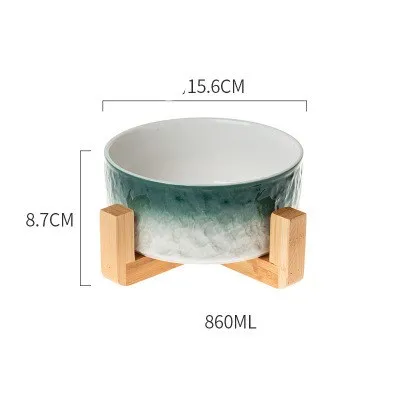 Nordic style creative ceramic bowl - Green