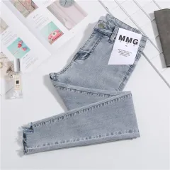 Light-colored skinny jeans - Light Blue - View 1
