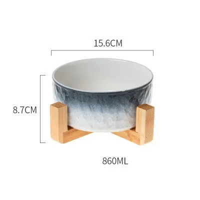 Nordic style creative ceramic bowl - Blue