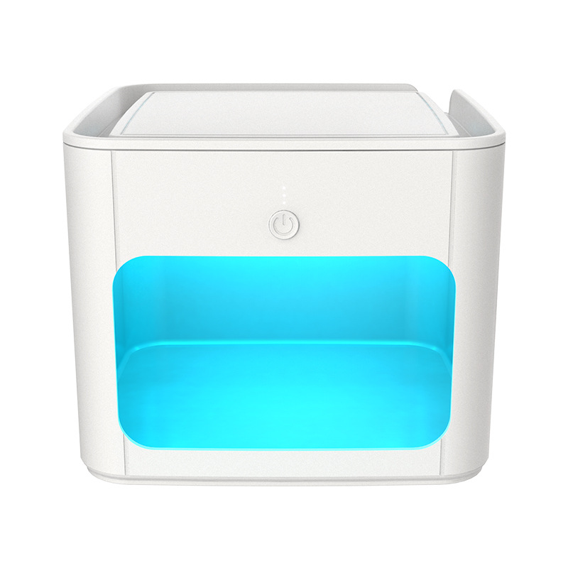 Multifunctional wireless mobile phone disinfection box