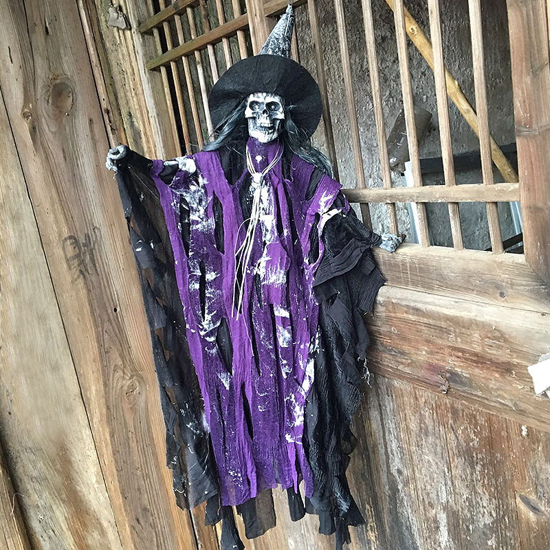 Halloween hanging ghost decoration (Red)