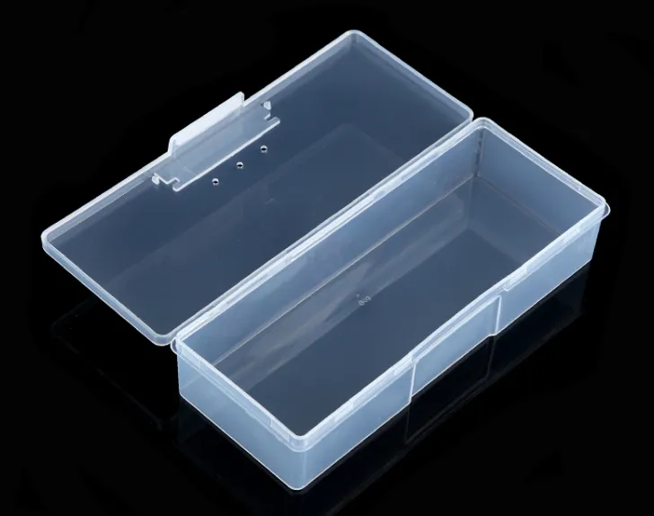 Cosmetic sponge storage box - Transparent
