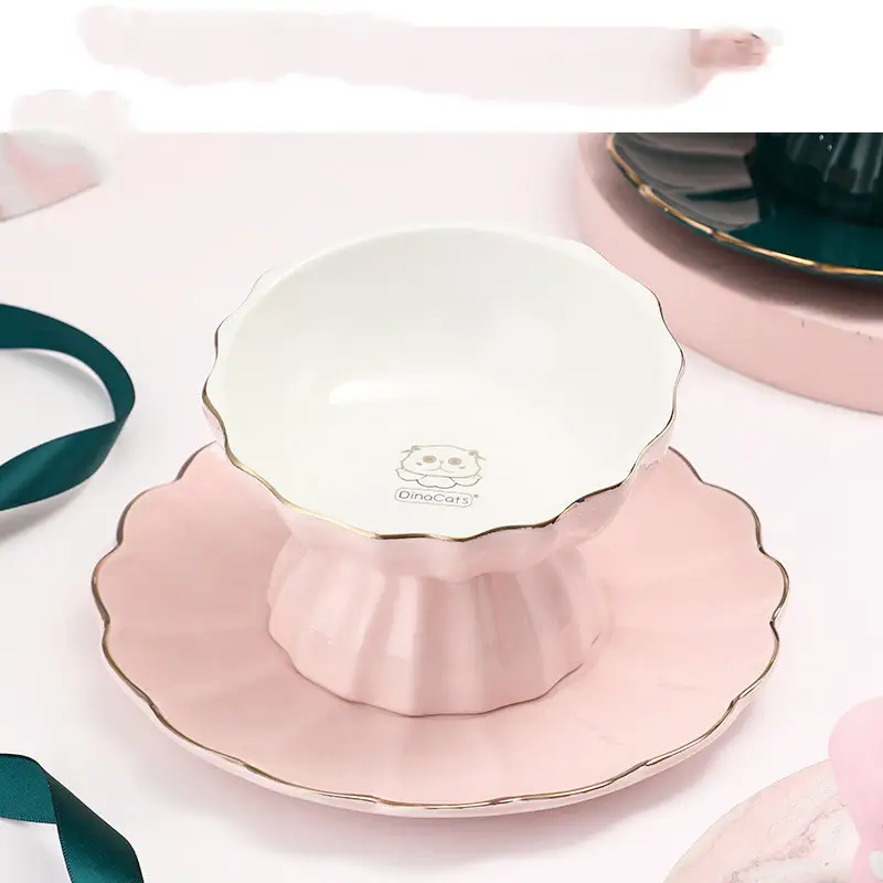 The cat bowl and the crockery