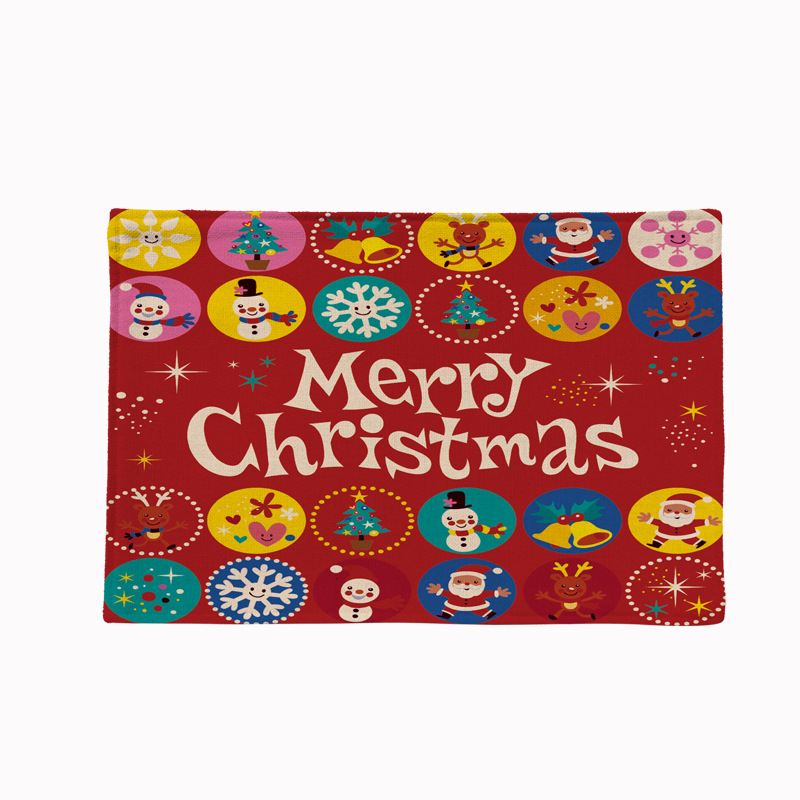 Christmas non-slip table mat