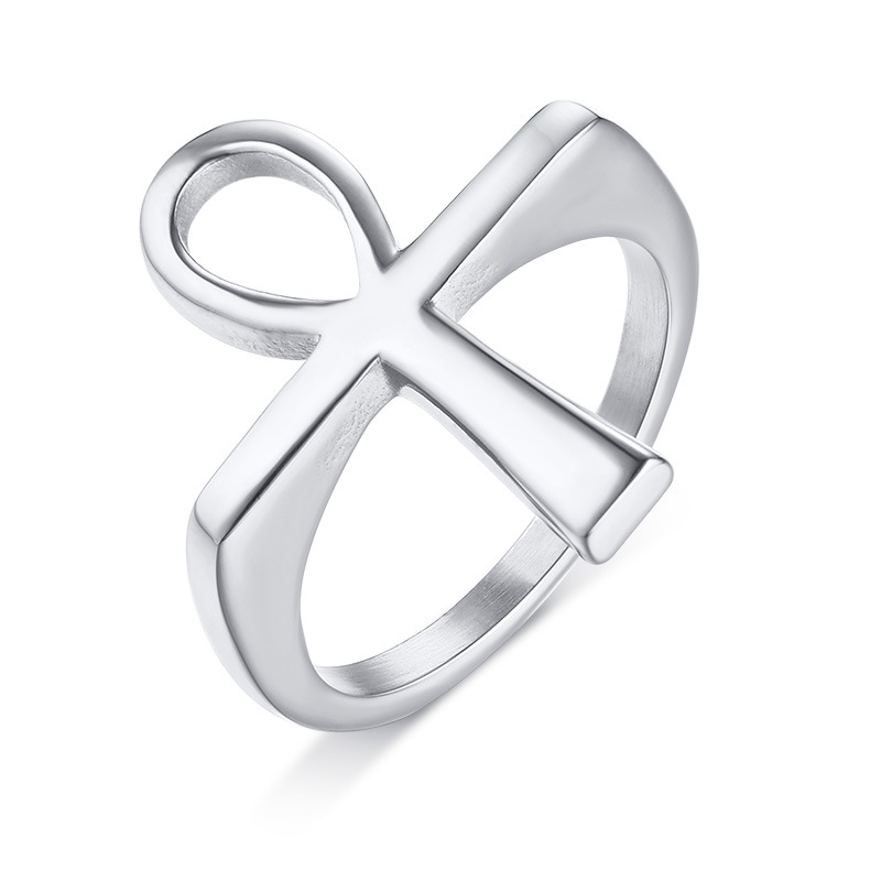 Stainless Steel Anka Gold Ring