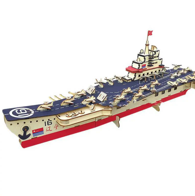 Decoration wooden puzzle