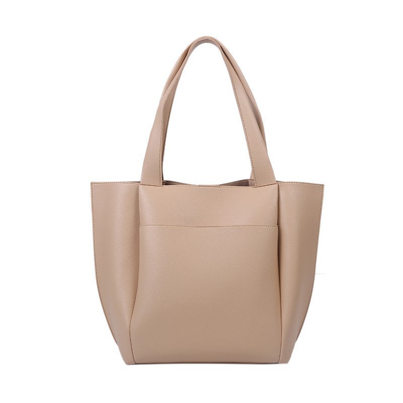 Feminine Commuter Large Soft Leather Shoulder Bag