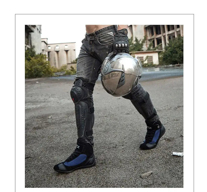 Recreational motorcycle riding shoes