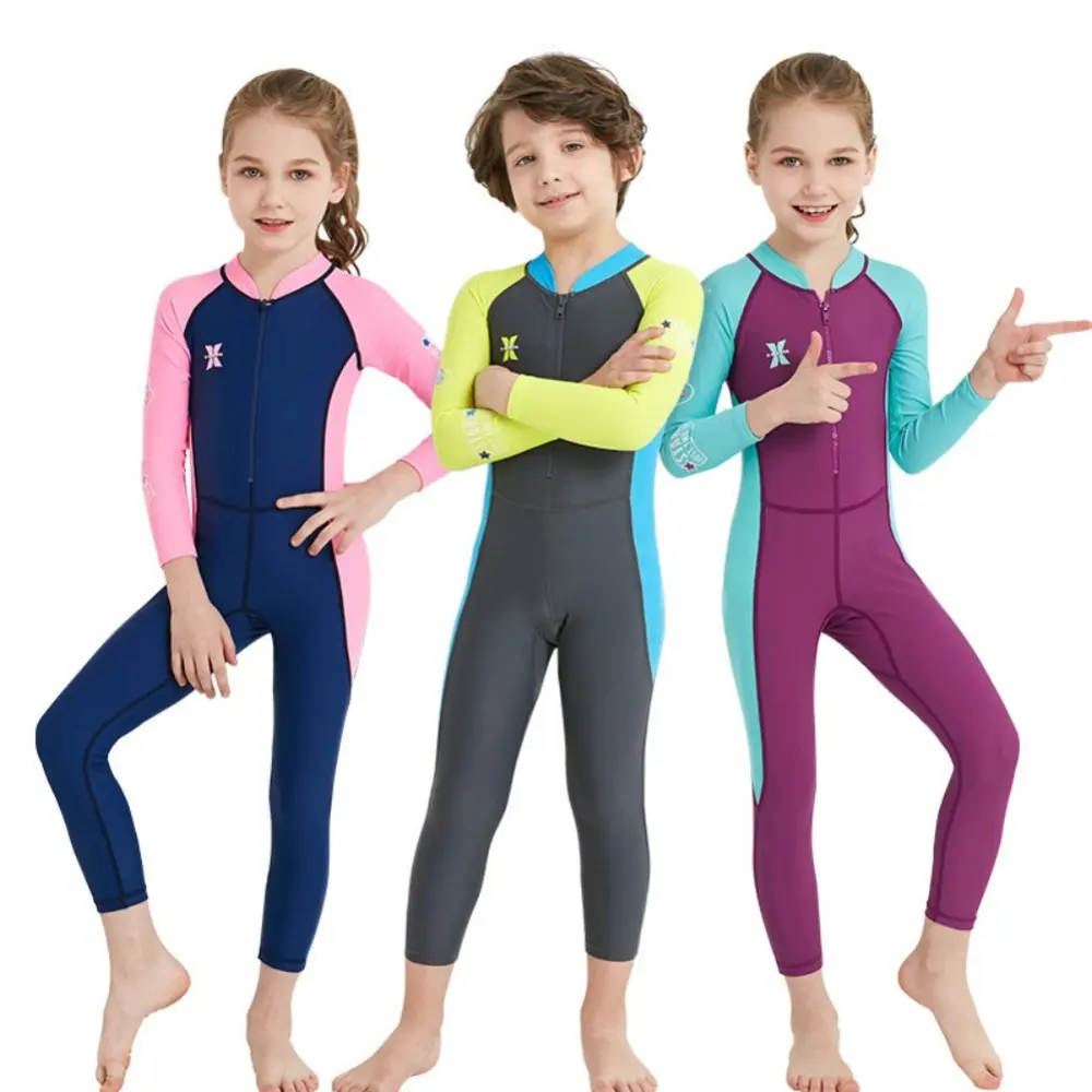 One-piece Long-sleeved Sunscreen and Quick-drying Wetsuit