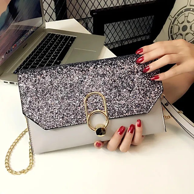 New envelope bag clutch Grey - Shop at LoveMi