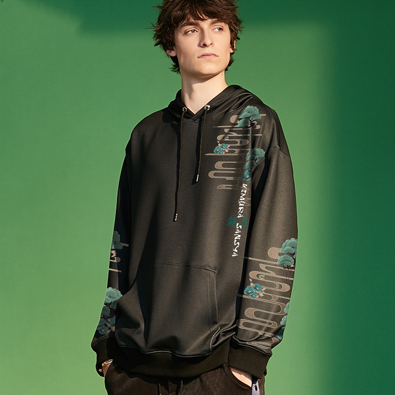 Guan Yu Chinese style hoodie