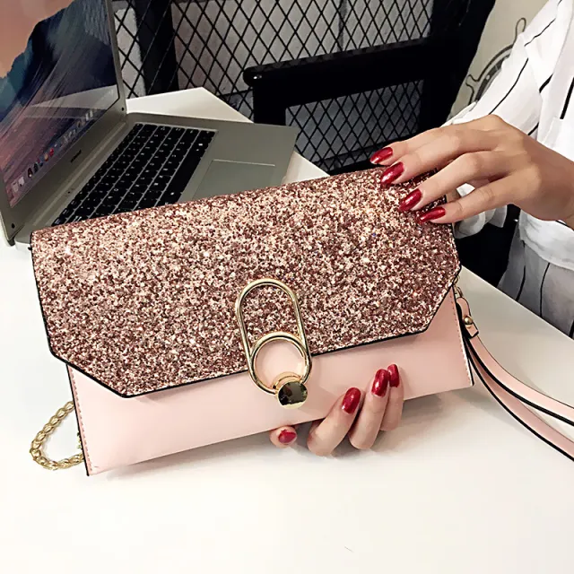 New envelope bag clutch Pink - Shop at LoveMi