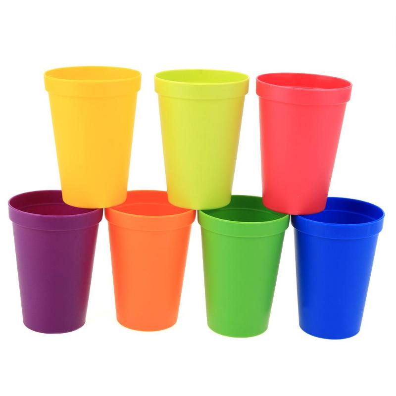 7 pack travel rainbow cup