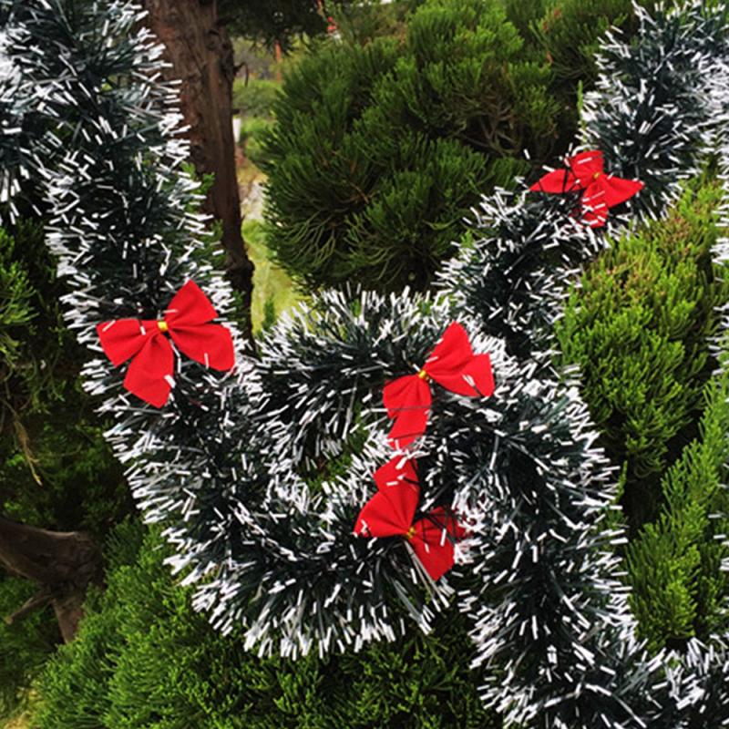 Christmas tree decoration garland (Black red)