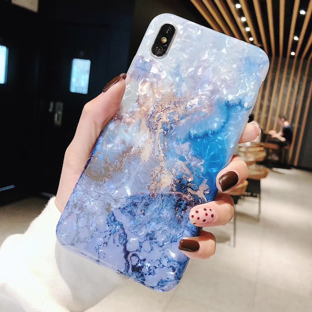 Shell pattern mobile phone case