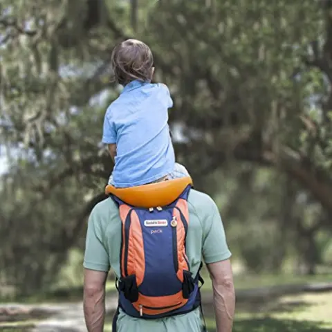 Hands-Free Shoulder Carrier with Ankle Straps and Cushioned Hip