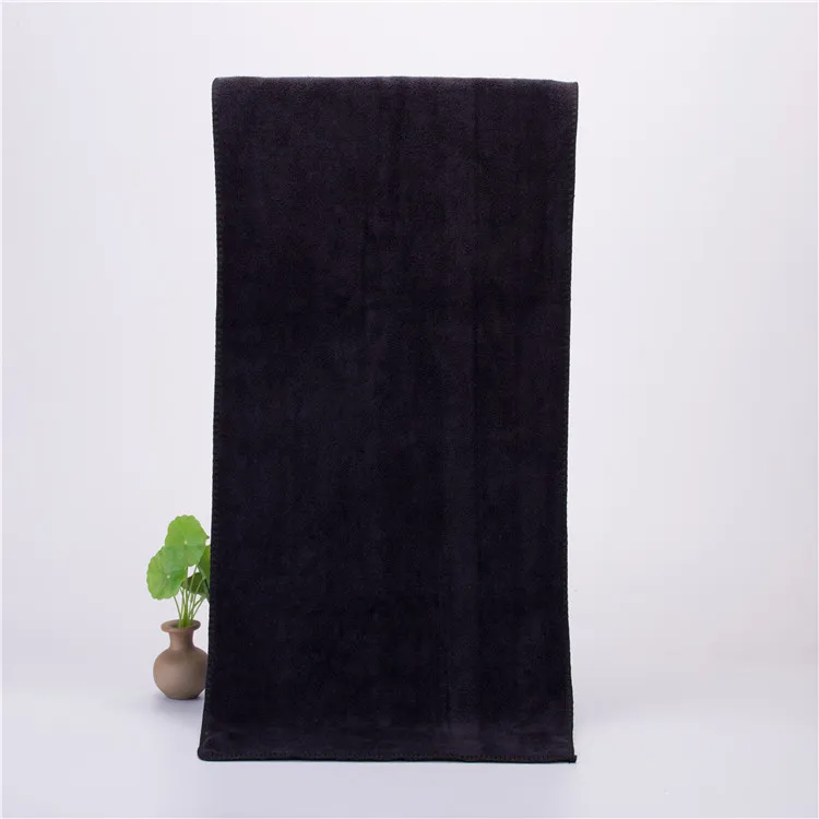 Fine fiber quick-drying towel - Black