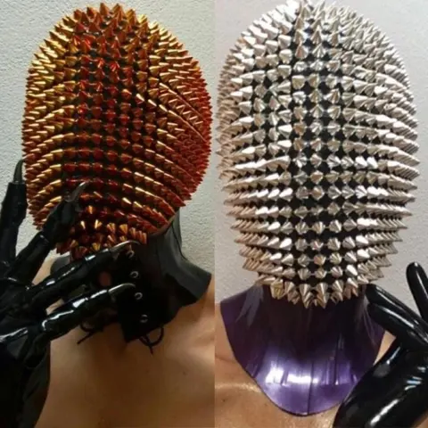 Durian Head Rivet Mask