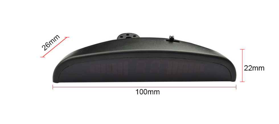 Manufacturers Wholesale Reversing Radar Buzz 4 General 12v Crescent Monitor SensorProbe Vehicle - Image 3