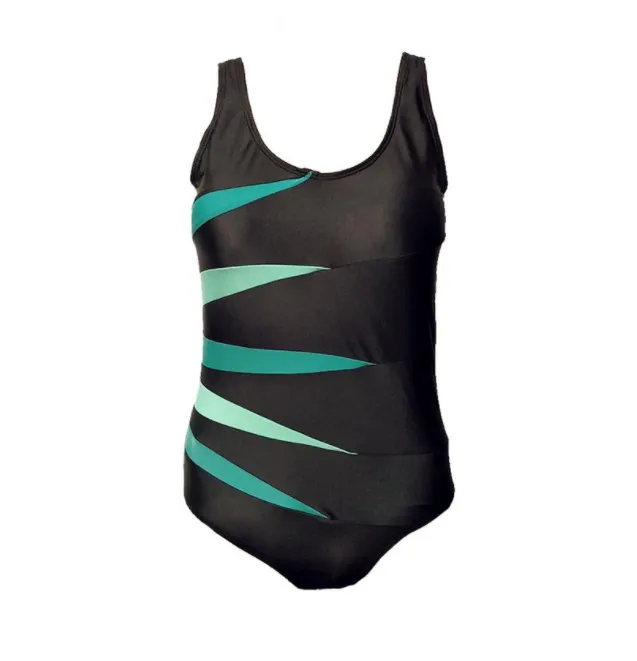 European and American high waist plus size swimwear Green - Shop at LoveMi