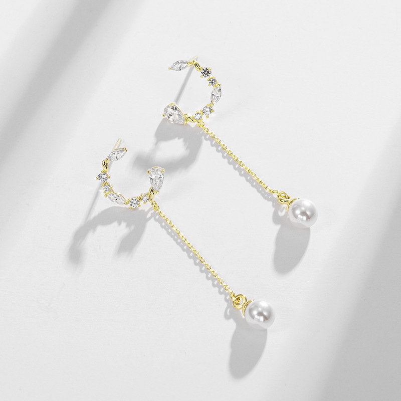 14K gold plated bohemian earrings