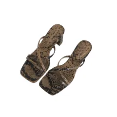 Medium heeled Roman shoes - Serpentine-36 - View 1