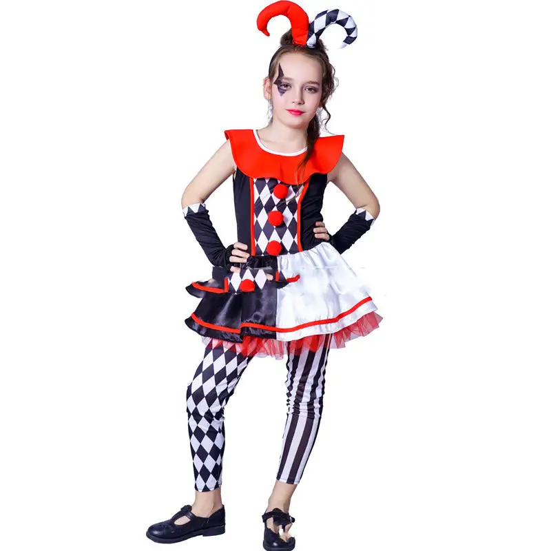 Clown suit cute horns