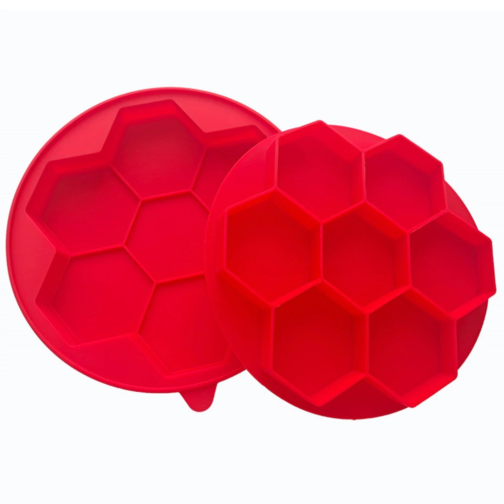 Hexagonal frozen meatloaf